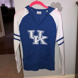 Columbia Hooded V neck